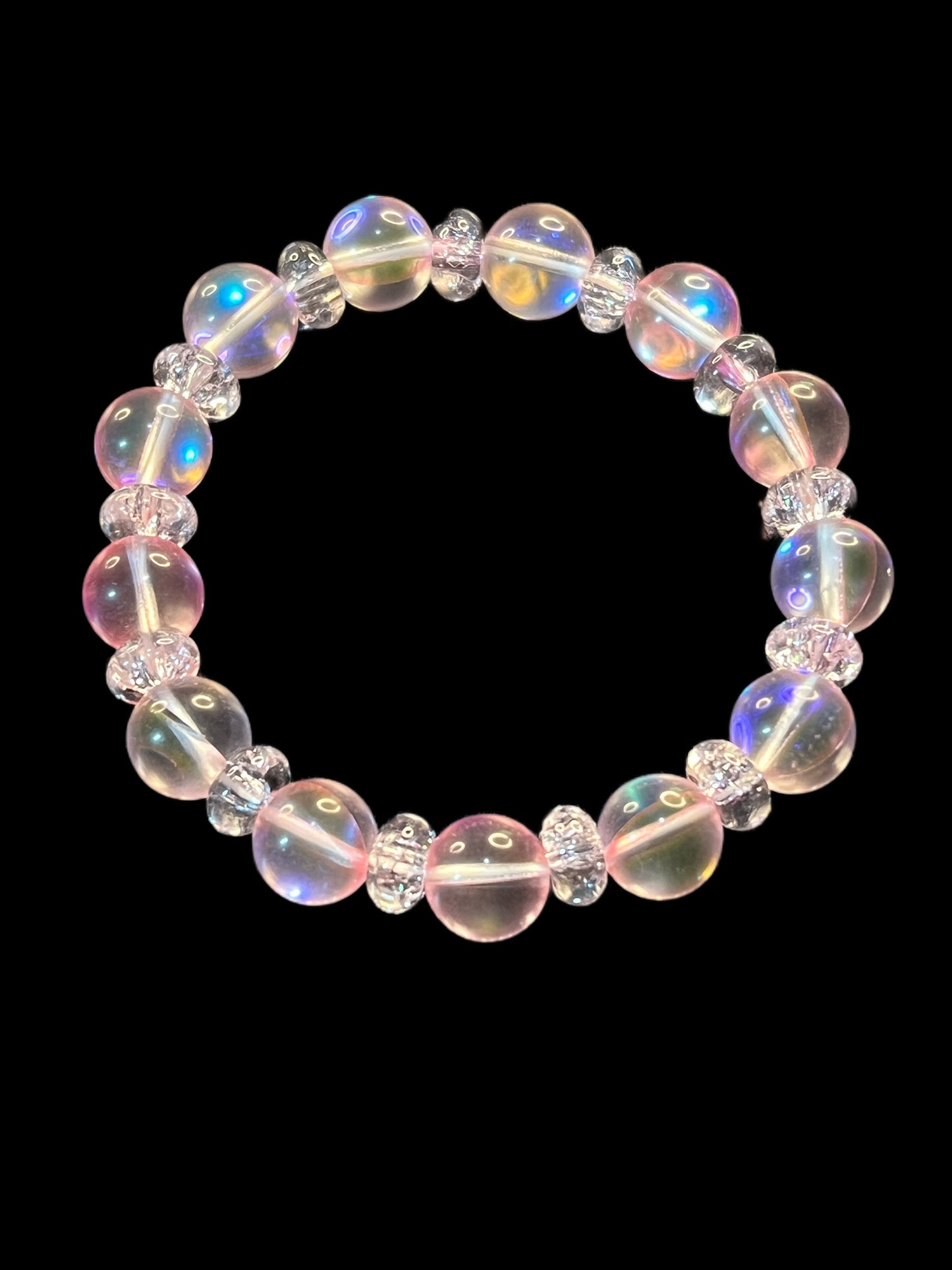 Peach Glass bracelet