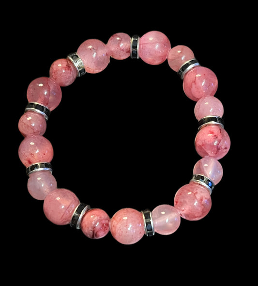 Pink Persian bracelet
