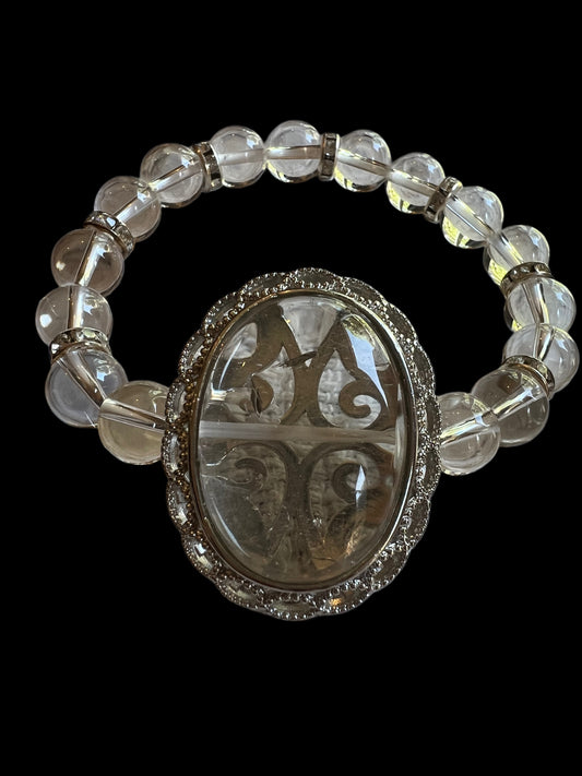 Clear quartz bracelet