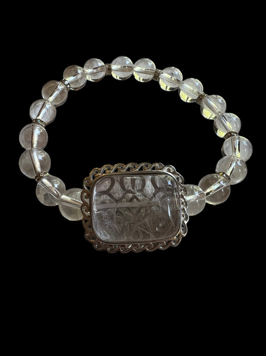 Clear quartz bracelet