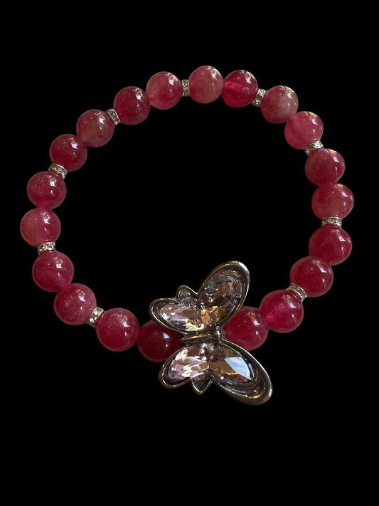 Rose Jade bracelet