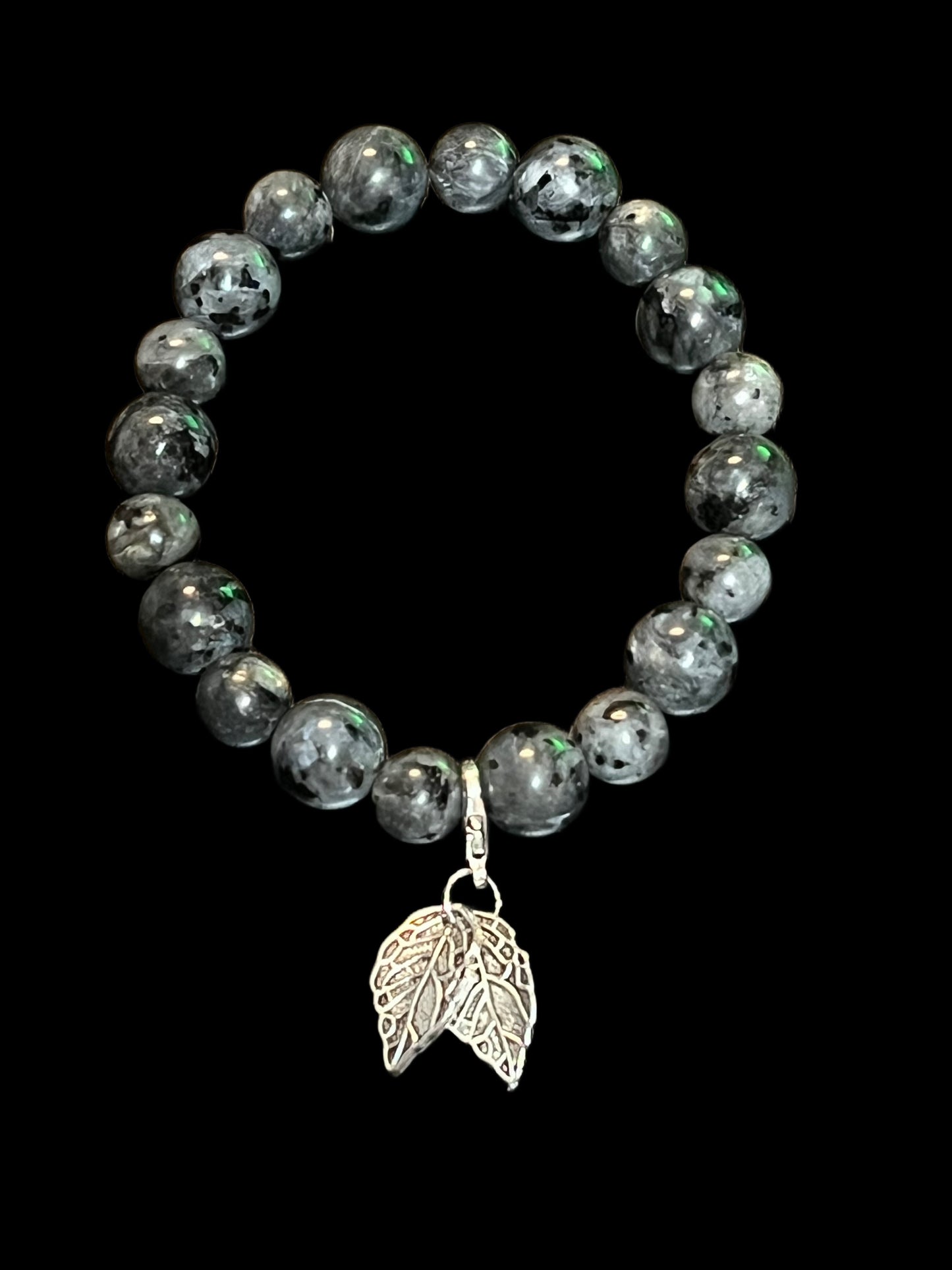 Black moonstone bracelet
