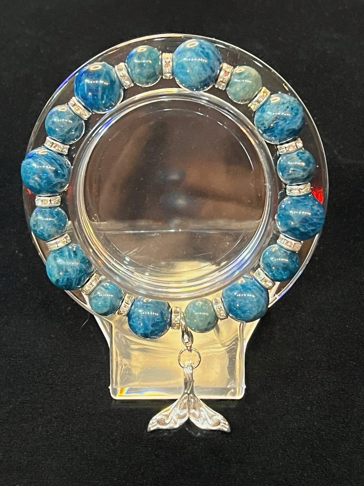 Blue Apatite bracelet