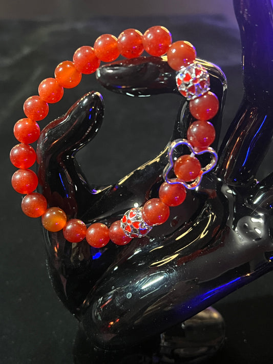 Red Agate bracelet