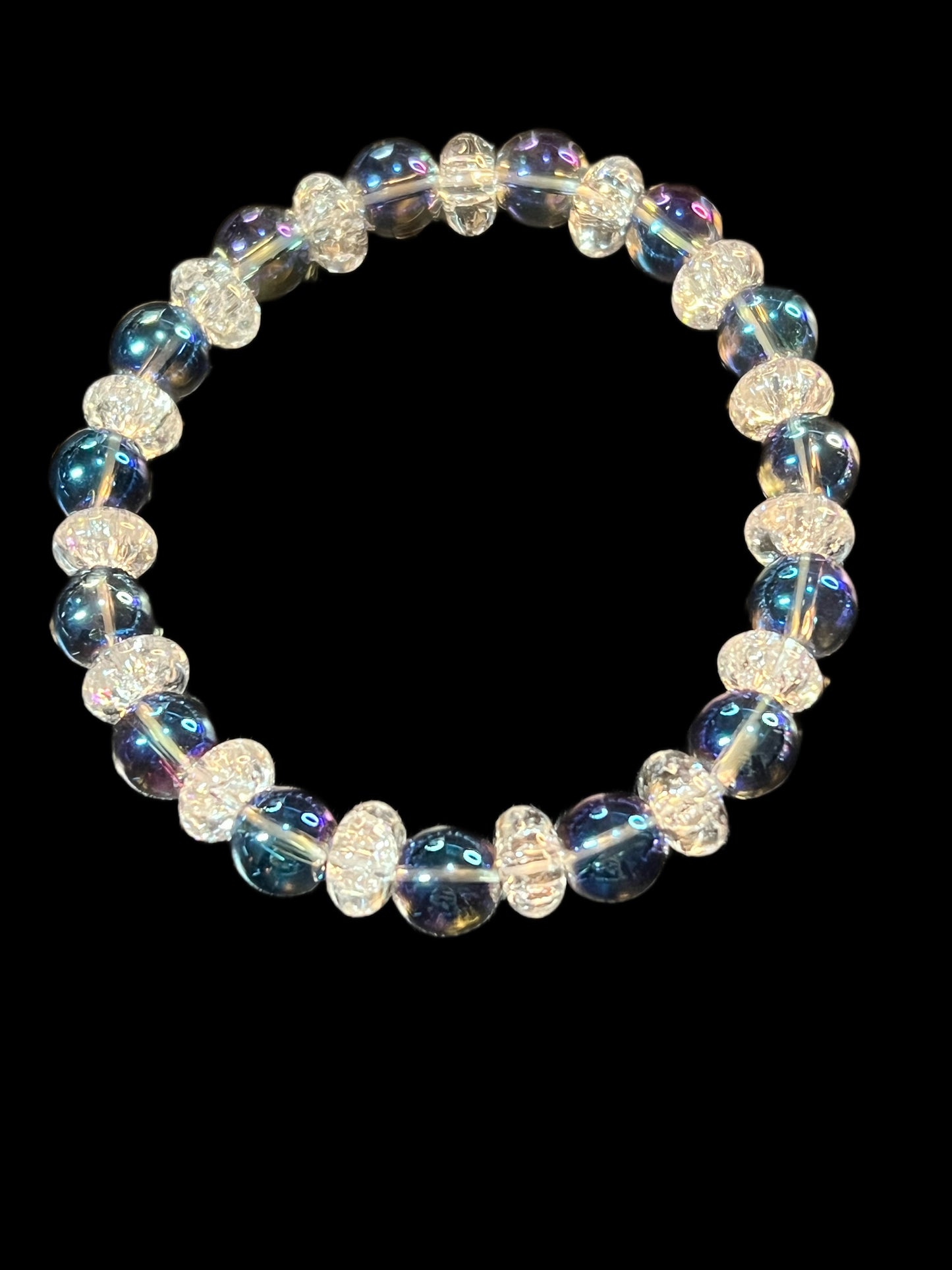 Blue Glass bracelet