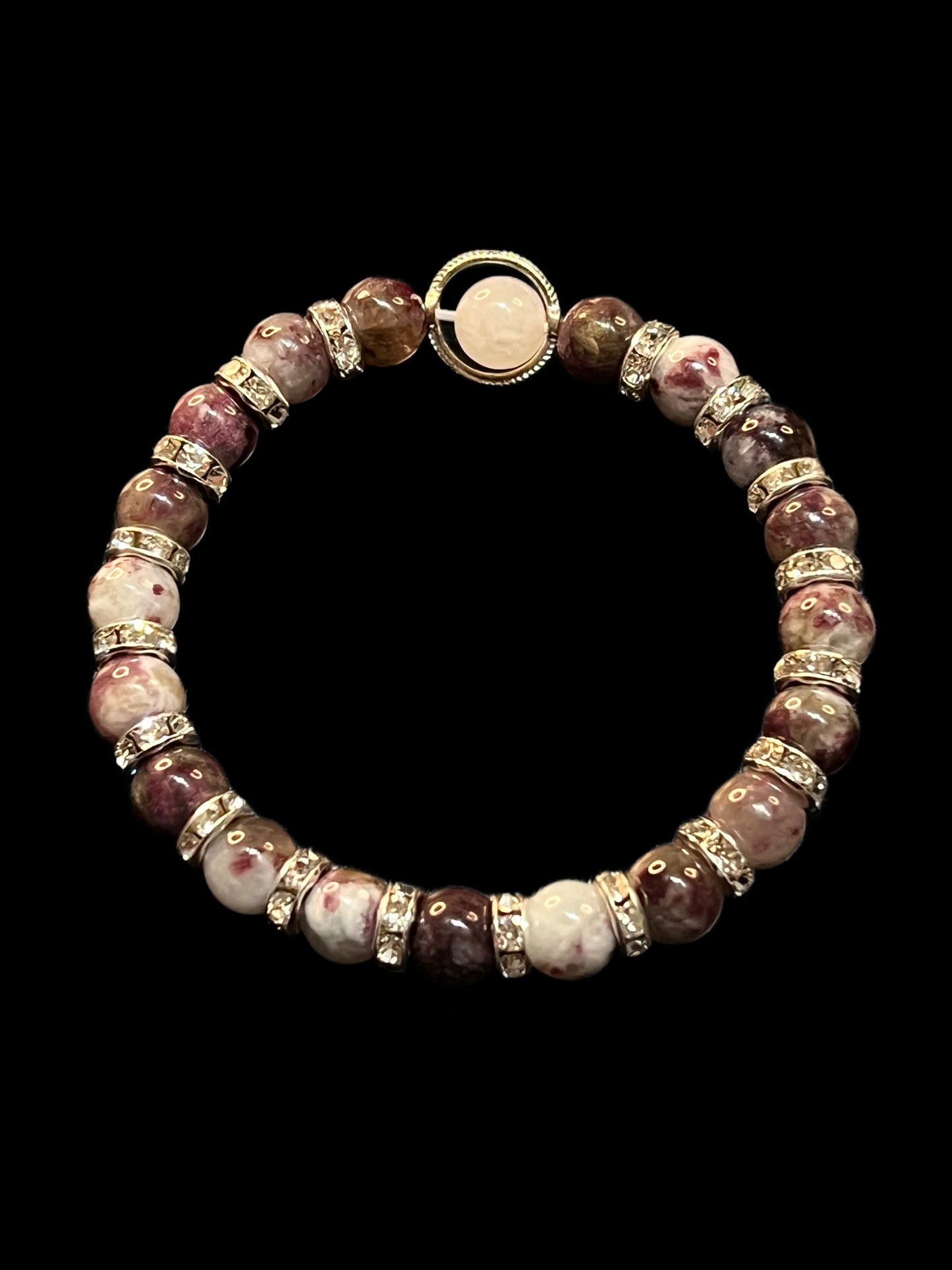 Plum Tourmaline Bracelet