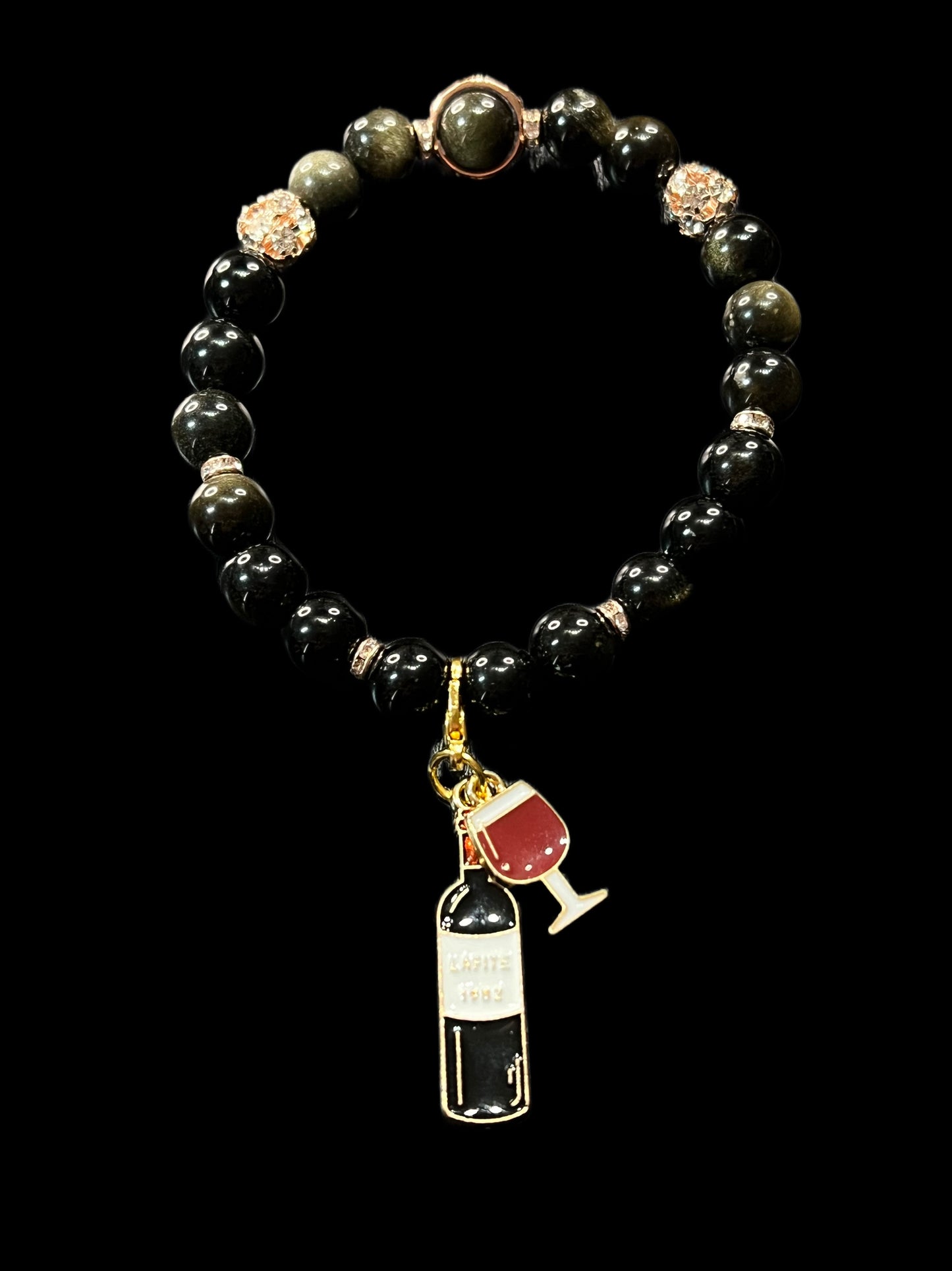 Golden Obsidian Bracelet