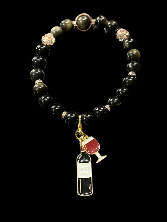 Golden Obsidian Bracelet
