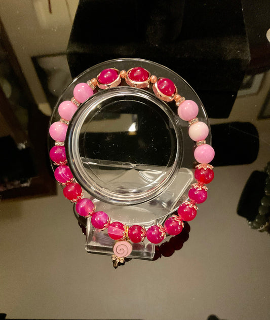 Pitaya & Strawberry Ice Cream bracelet